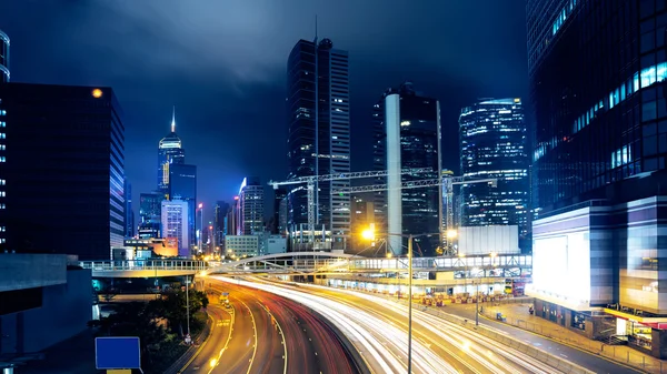 Hong Kong 'da trafik — Stok fotoğraf