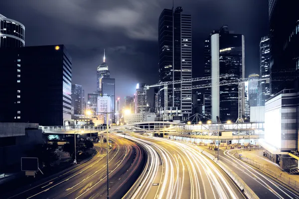 Trafik i Hong kong — Stockfoto