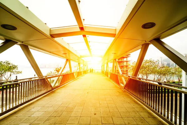 Puente peatonal — Foto de Stock