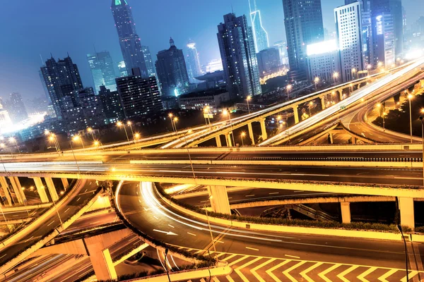 Shanghai interchange — Stock Photo, Image