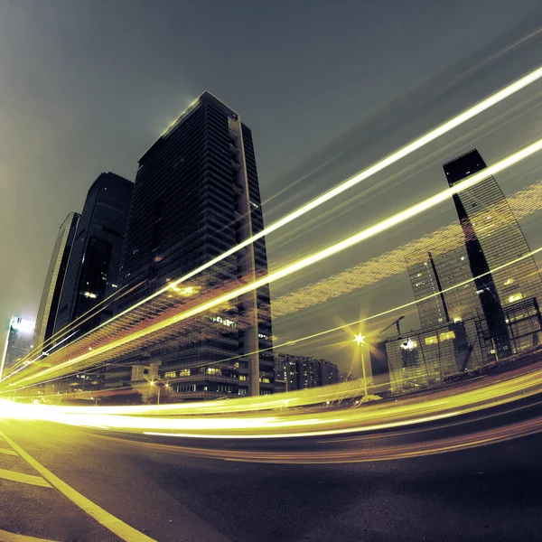 Light trails — Stock Photo, Image