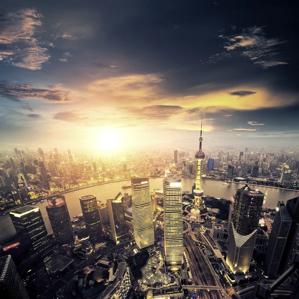 Shanghai Lujiazui — Stockfoto