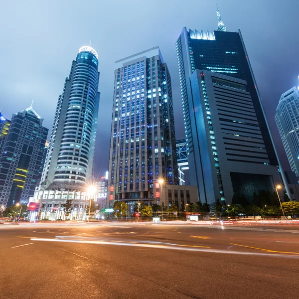 Sentieri leggeri su shanghai — Foto Stock