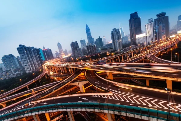 Shanghai interchange — Stock Photo, Image