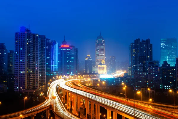 Shanghai interchange — Stock Photo, Image