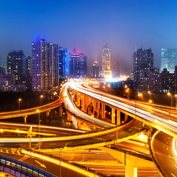 Shanghai interchange — Stock Photo, Image