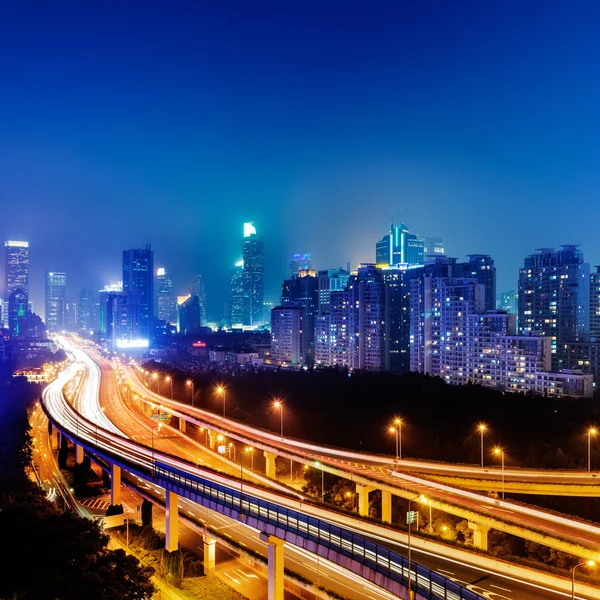 Intercâmbio de shanghai — Fotografia de Stock