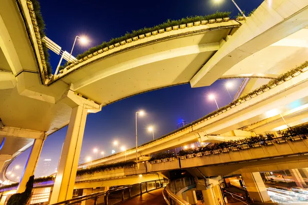 Shanghai interchange — Stock Photo, Image