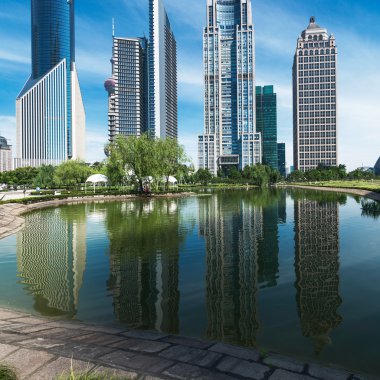 Park ve gökdelenler