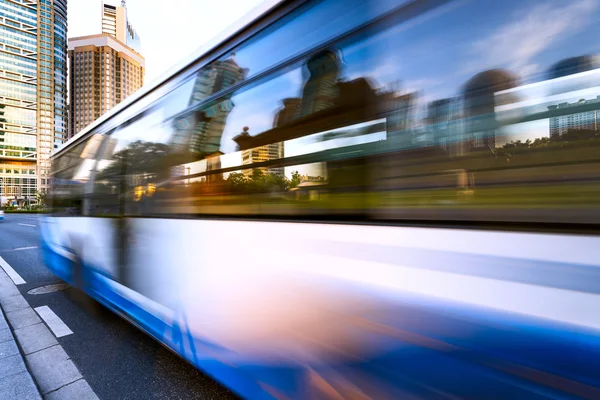 Bus in city — Stock Photo, Image