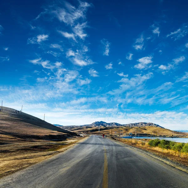 The road to fall — Stock Photo, Image