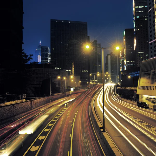 Traffico a Hong Kong — Foto Stock