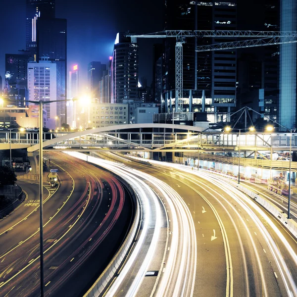 Hong Kong 'da trafik — Stok fotoğraf