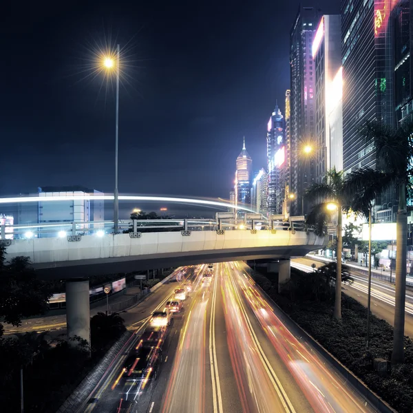 Trafik i Hong kong — Stockfoto