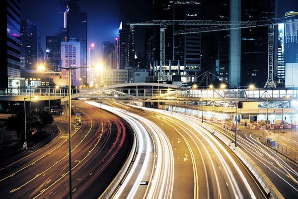 Hong Kong 'da trafik — Stok fotoğraf