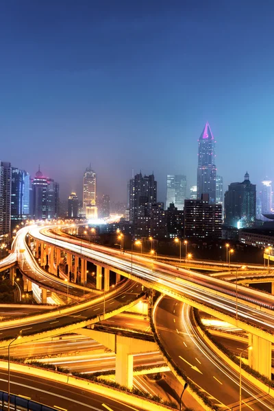 Shanghai interchange — Stock Photo, Image