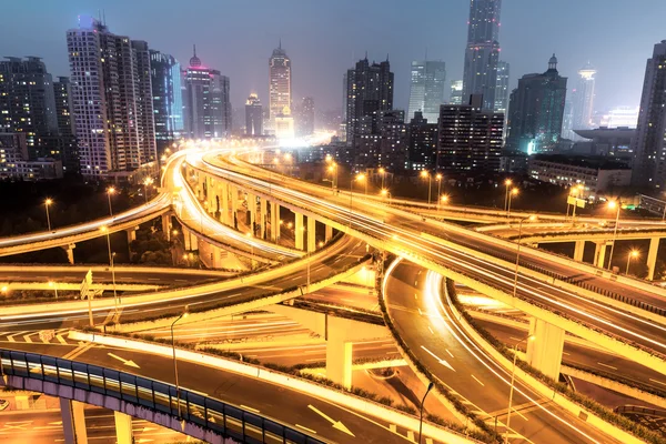 Shanghai interchange — Stock Photo, Image