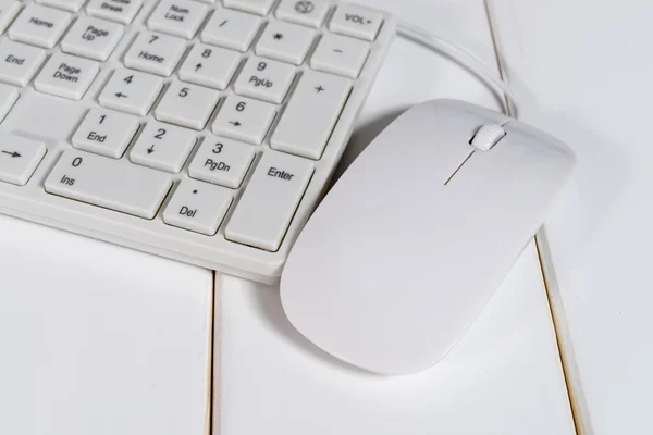 Teclado e mouse — Fotografia de Stock