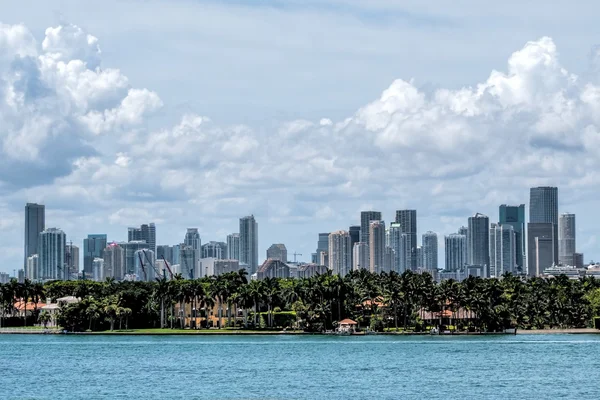 Skyline de Miami — Foto de Stock