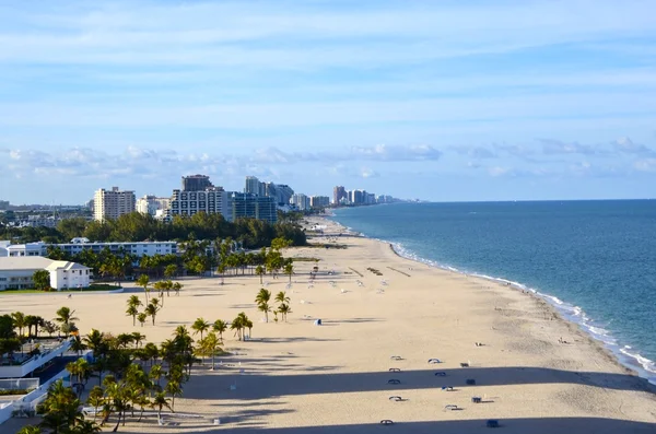 Beach at Fort Lauderdale Florida — Stock Photo, Image