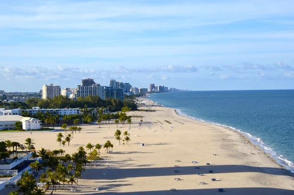 Praia em Fort Lauderdale Florida Fotos De Bancos De Imagens