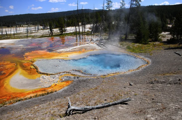 Firehole άνοιξη — Φωτογραφία Αρχείου