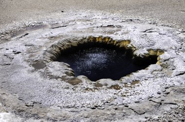 plaj bahar yellowstone Milli Parkı