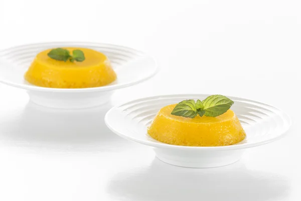 Quindim - Brazilian Coconut Flan — Stock Photo, Image