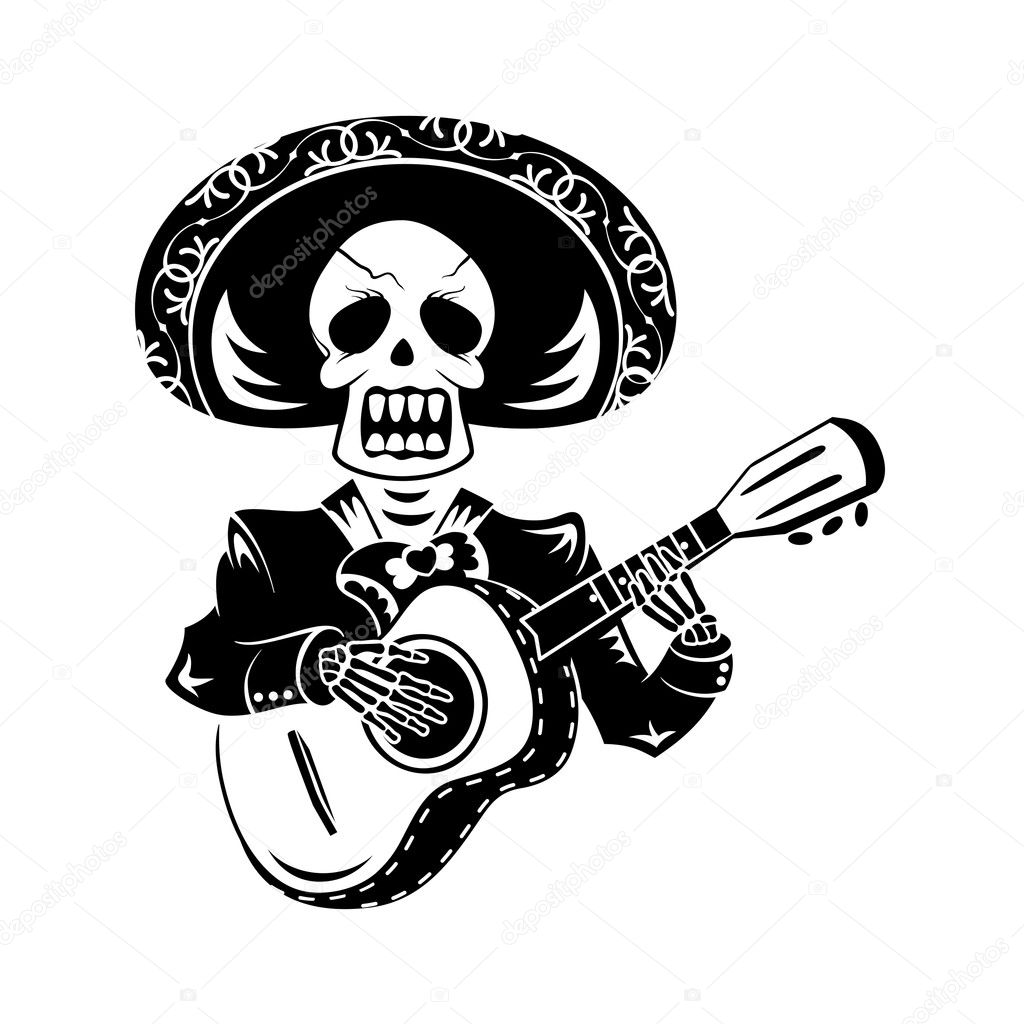 Download Vector: mariachi playera | Mariachi guitar player — Stock ...
