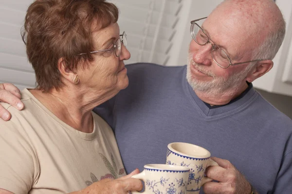 Happy Senior Couple Portrait — Stock Photo, Image