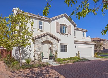 güzel yeni modern ev inşa