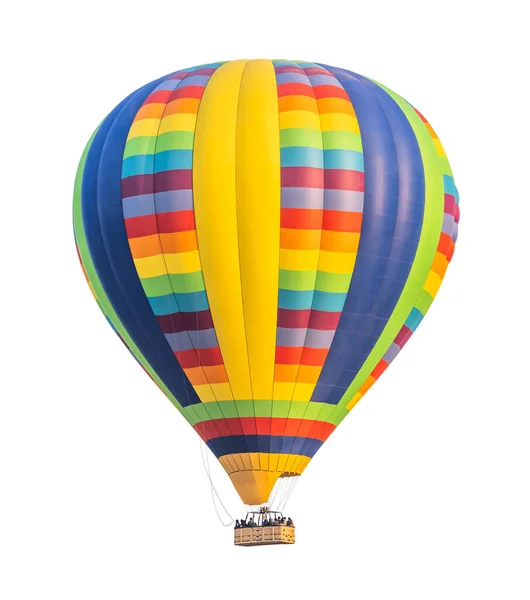 Hot Air Balloon Isolated White Background — Stock Photo, Image