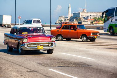 Havana'daki eski chevrolet