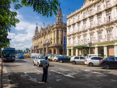 ve havana central park yakınlarında trafik