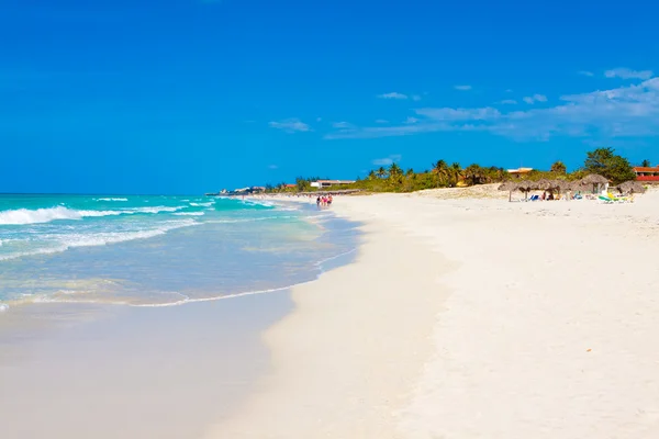La hermosa playa de Varadero en Cuba — Foto de Stock