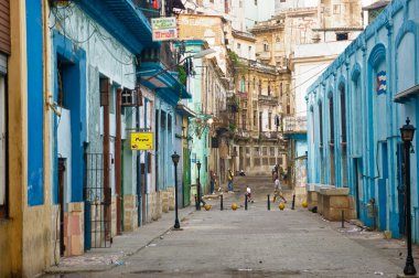eski bir mahallede Havana