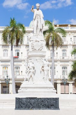 jose marti anıt havana central park üzerinde