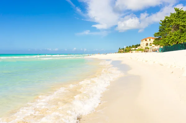 A praia de Varadero em Cuba — Fotografia de Stock