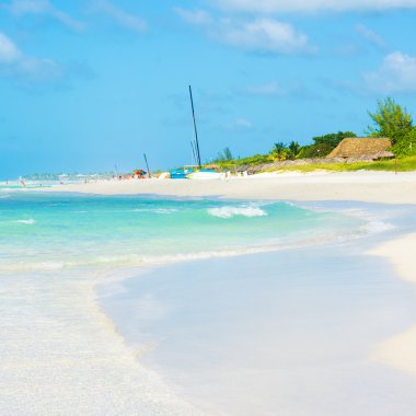 Küba'da Karayipler varadero Beach görünümü