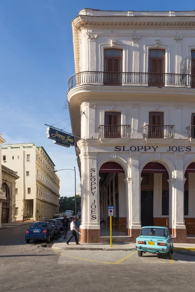 Den historiske Sloppy Joes bar i Havanna – stockfoto
