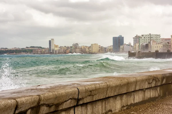 Tropical storm in Havana — ストック写真