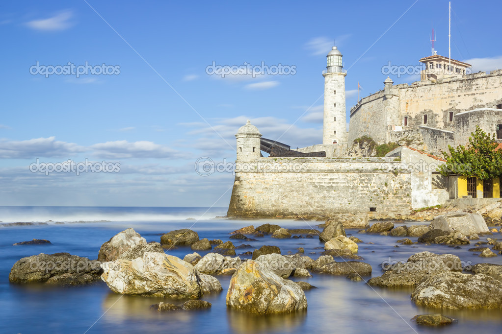 The fortress of El Morro in the bay of Havana Stock Photo by ©kmiragaya  8546778