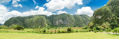 Küba'da vinales Vadisi'nin panoramik görüntü