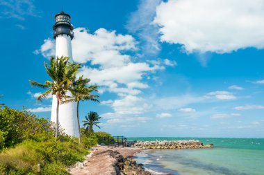 anahtar biscayne, miami ünlü deniz feneri