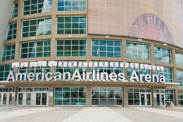 American airlines arena, do domu z miami heat — Zdjęcie stockowe