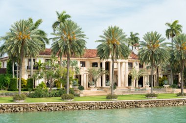 Miami yıldız adada lüks malikane