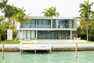 Miami yıldız adada lüks malikane