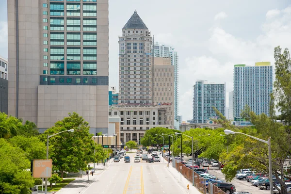 Urban view of downtown Miami — Stock Photo, Image