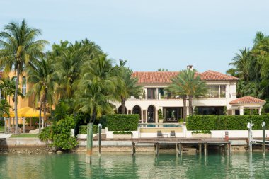 Miami yıldız adada lüks malikane