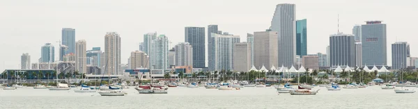 市区全景迈阿密 — 图库照片